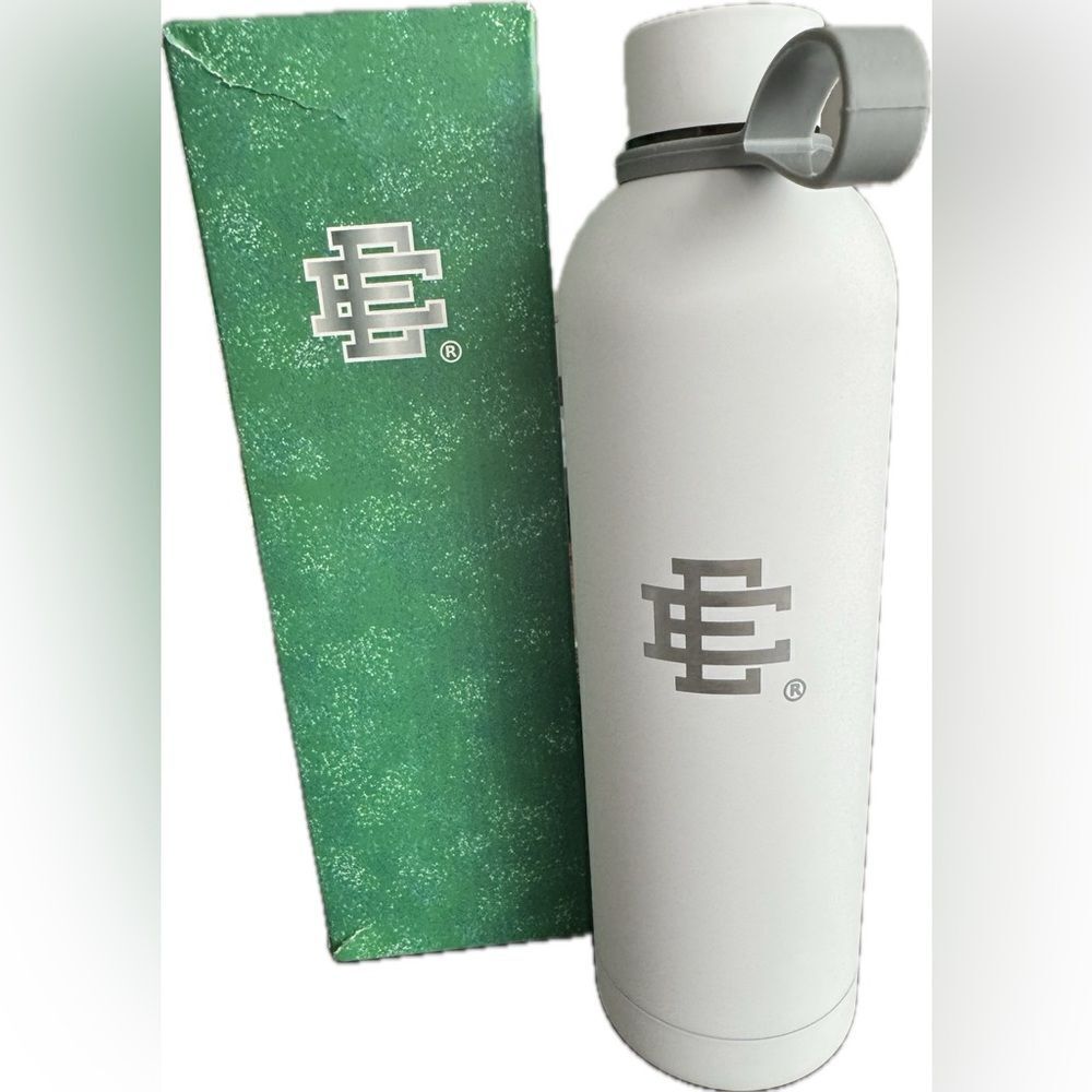 Eric Emanuel EE Stainless Steel Water Bottle / White